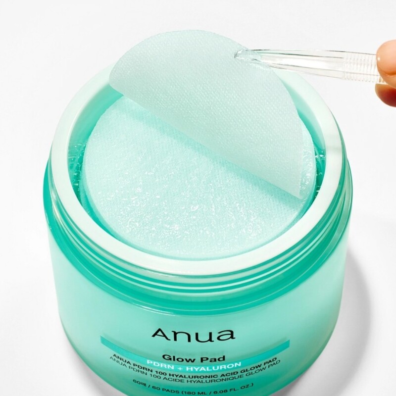 ANUA PDRN 100 HYALURONIC ACID GLOW PAD