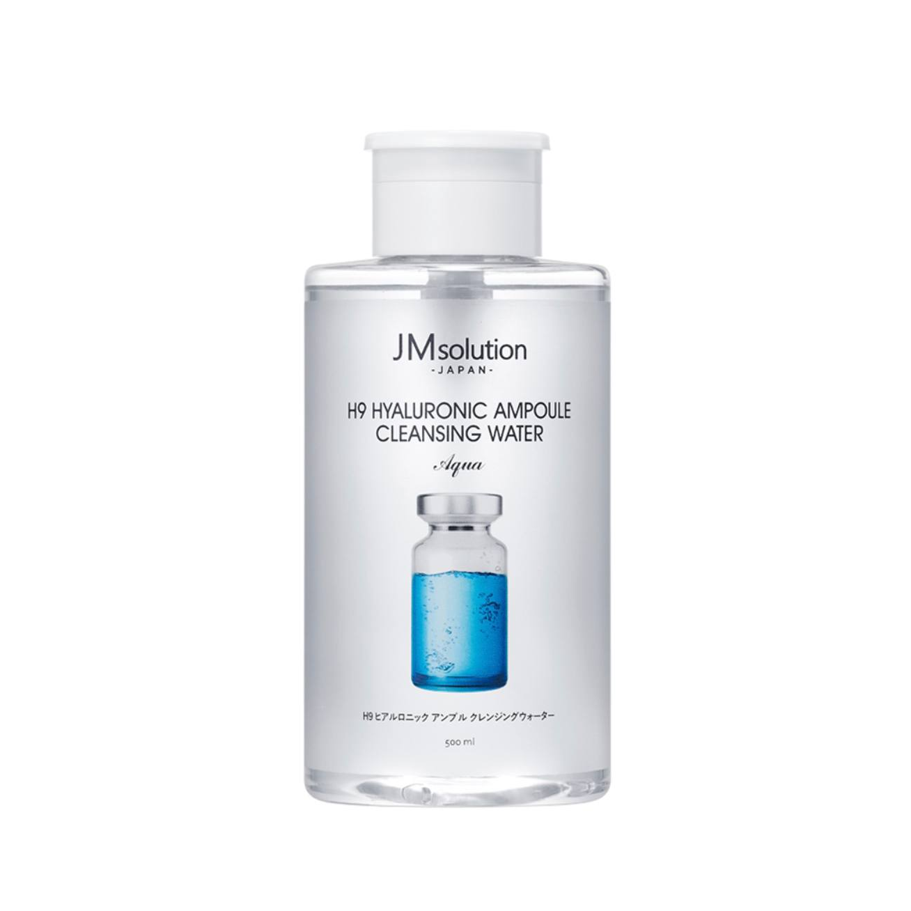 JMsolution H9 Hyaluronic Ampoule Cleansing Water Aqua