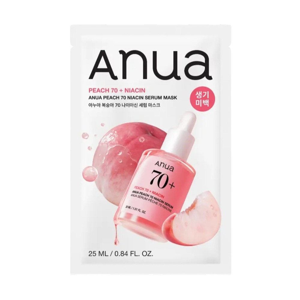 ANUA PEACH NIACIN SERUM MASK