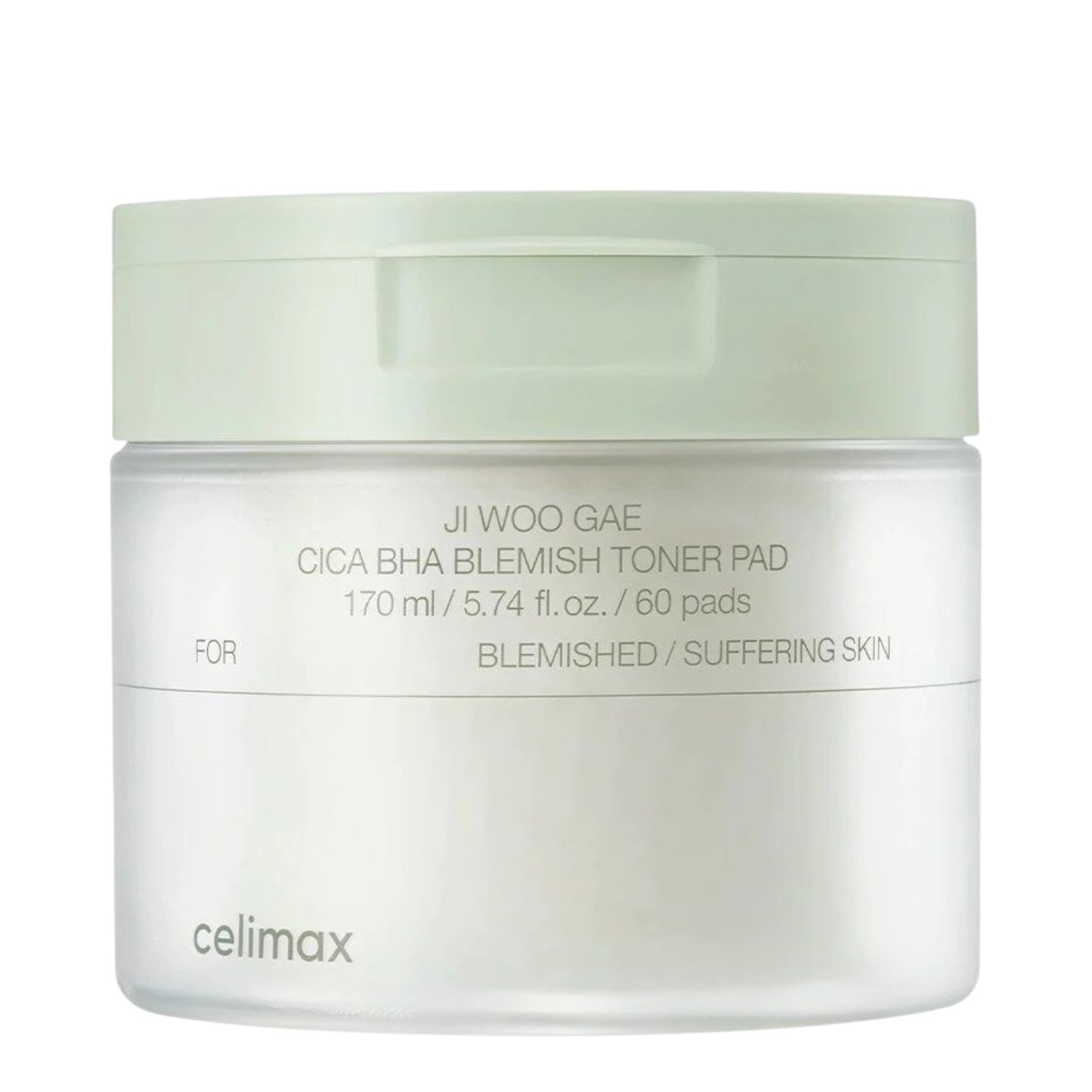 Celimax Ji Woo Gae Cica BHA Blemish Toner Pad