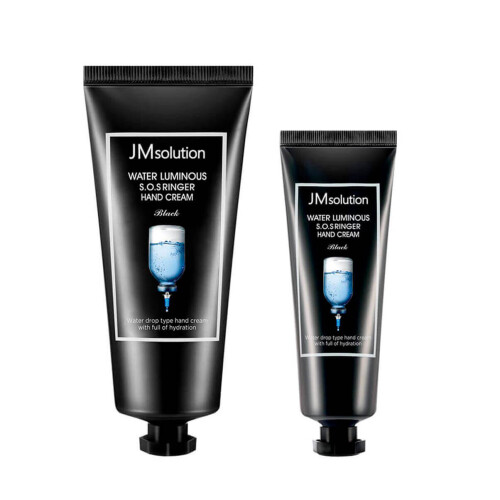 JMsolution Water Luminous S.O.S Ringer Hand Cream Black [100ml+50ml]
