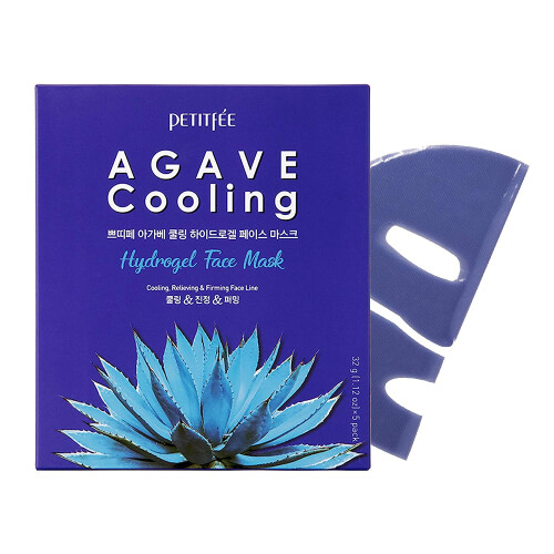PETITFEE AGAVE COOLING HYDROGEL FACE MASK