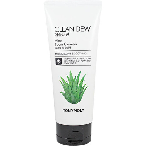 TONYMOLY CLEAN DEW ALOE FOAM CLEANSER