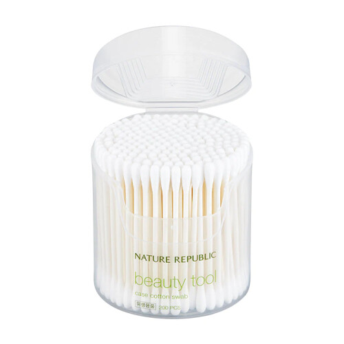 NATURE REPUBLIC BEAUTY TOOL CASE SWAB