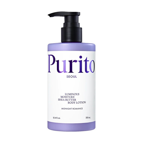 PURITO LUMINOUS MOISTURE SHEA BUTTER BODY LOTION MIDNIGHT ROMANCE