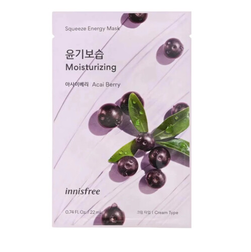 Innisfree Squeeze Energy Mask [Acai Berry]