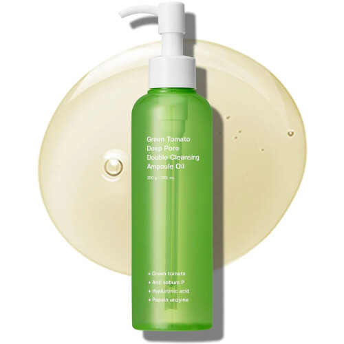 Sungboon Editor Green Tomato Deep Pore Double Cleansing Ampoule Oil