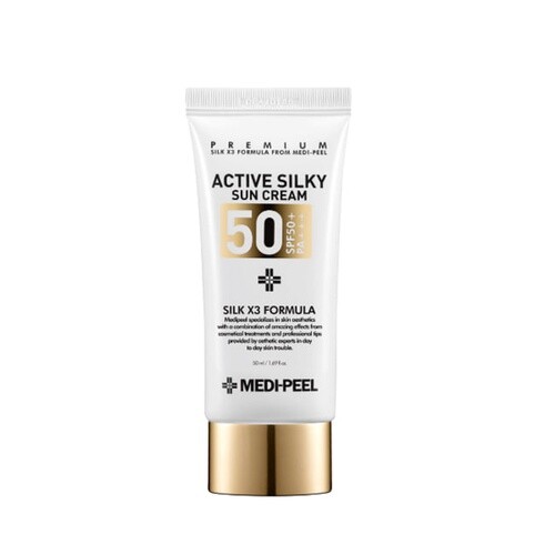 MEDI-PEEL ACTIVE SILKY SUN CREAM SPF50+PA+++