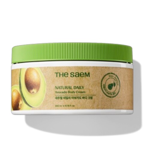 THE SAEM NATURAL DAILY AVOCADO BODY CREAM