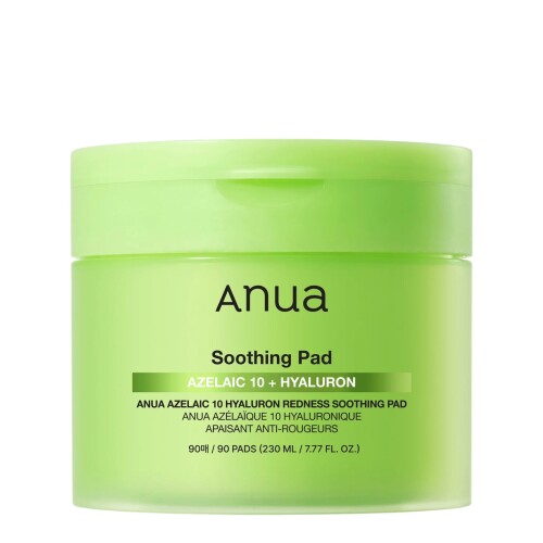 ANUA AZELAIC 10 HYALURON REDNESS SOOTHING PAD