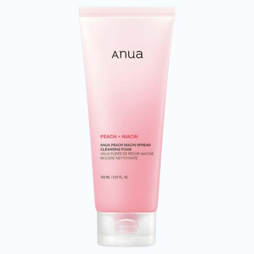 ANUA PEACH NIACIN SPREAD CLEANSING FOAM
