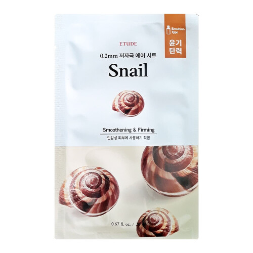 Etude House 0.2 Therapy Air Mask [Snail]