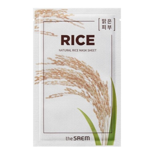 THE SAEM NATURAL MASK SHEET [RICE]