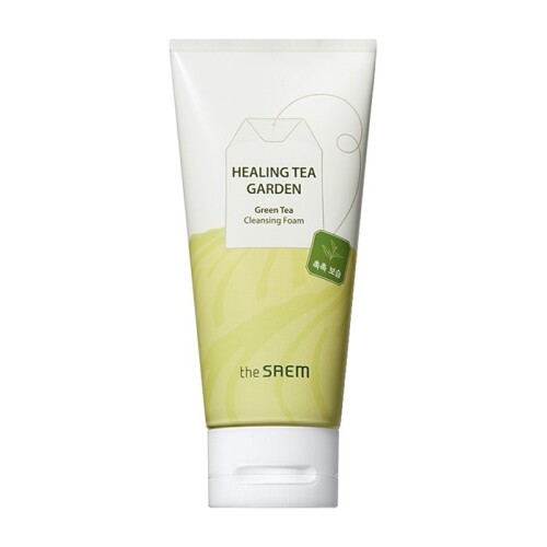 THE SAEM HEALING TEA GARDEN GREEN TEA CLEANSING FOAM