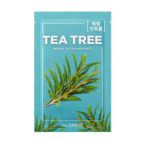 THE SAEM NATURAL MASK SHEET [TEA TREE]