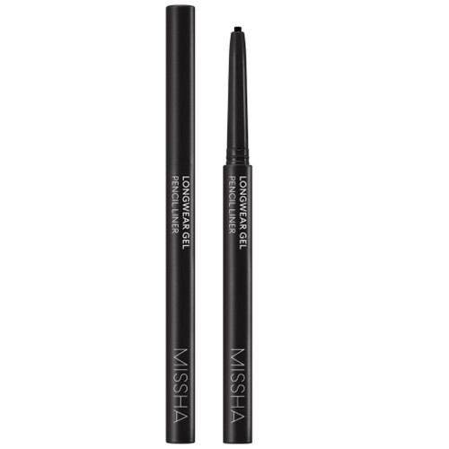 MISSHA LONGWEAR GEL PENCIL LINER TITAN BLACK