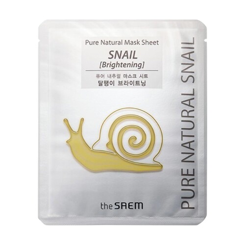 THE SAEM PURE NATURAL MASK SHEET [SNAIL]