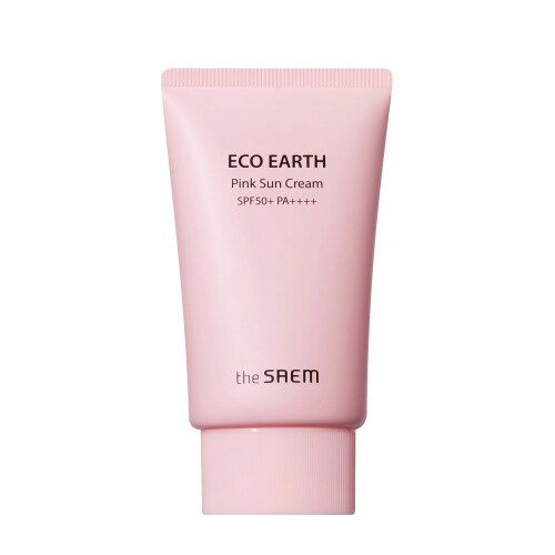 THE SAEM ECO EARTH PINK SUN CREAM SPF50+ PA++++