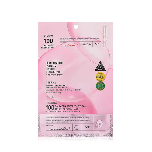 VT Cosmetics Collagen Reedle Shot 100 2Step Mask