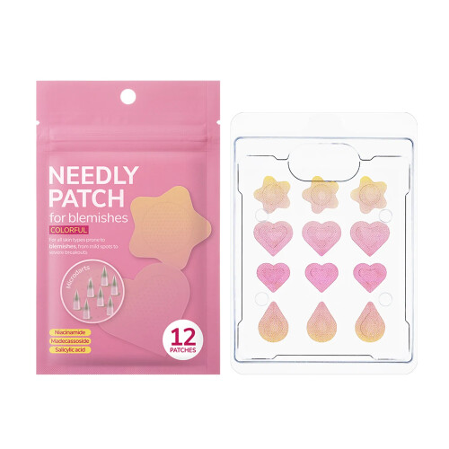 NEEDLY PATCH FOR BLEMISHES COLORFUL [12 PCS]