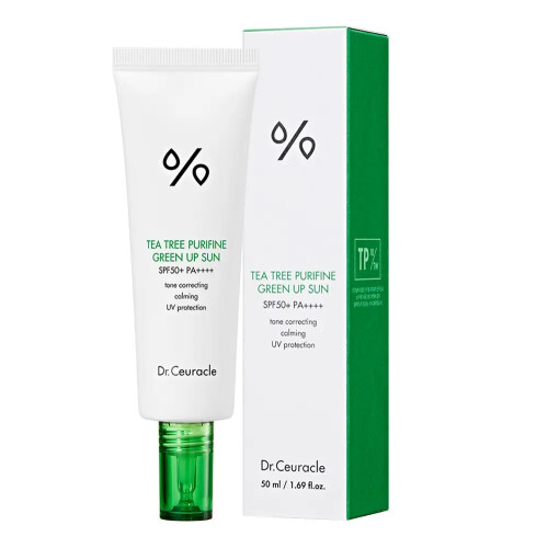 Dr.Ceuracle Tea Tree Purifine Green Up Sun SPF 50+PA++++