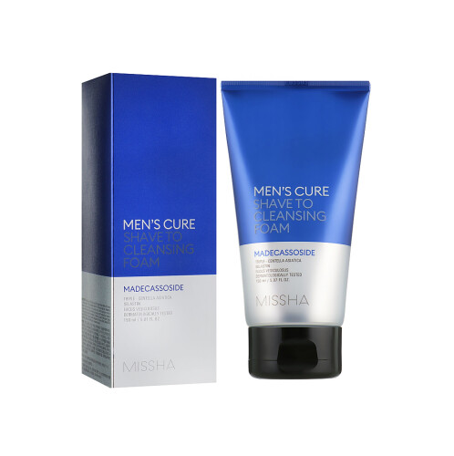 MISSHA MEN'S CURE SHAVE TO CLEANSING FOAM