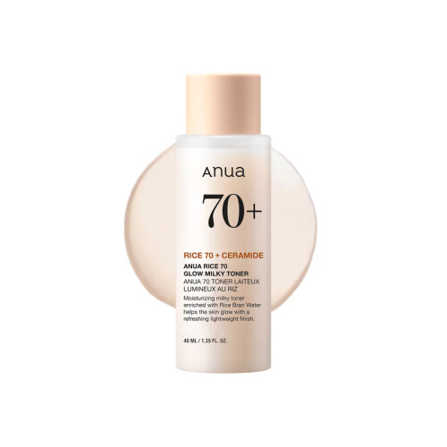 ANUA RICE 70 GLOW MILKY TONER [40ml]