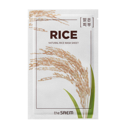THE SAEM NATURAL MASK SHEET [RICE]