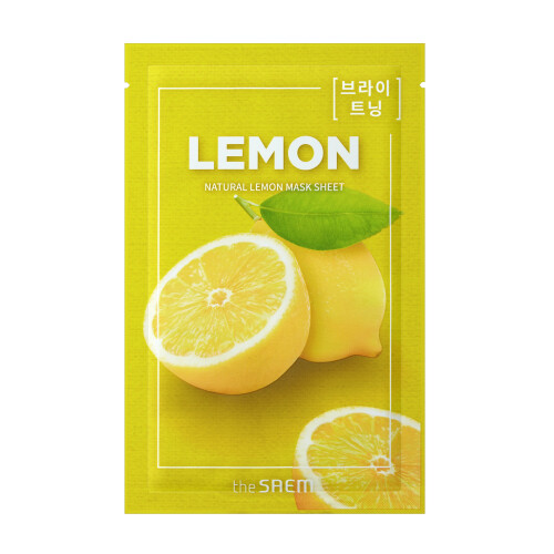 THE SAEM NATURAL MASK SHEET [LEMON]