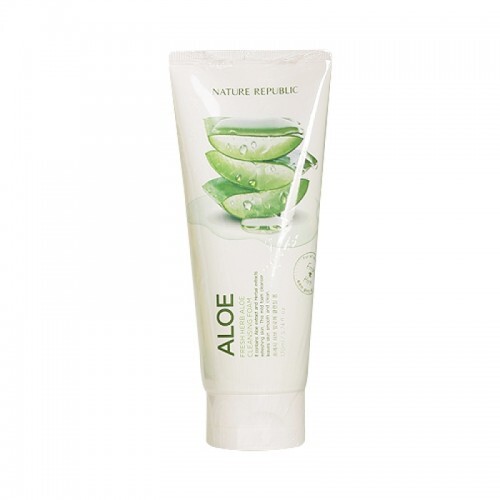 NATURE REPUBLIC FRESH HERB ALOE CLEANSING FOAM