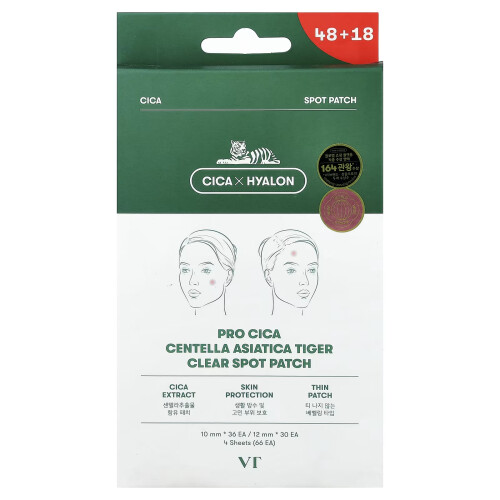 VT Cosmetics Pro Cica Centella Asiatica Tiger Clear Spot Patch