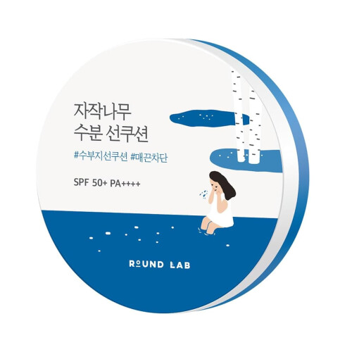 ROUND LAB BIRCH JUICE MOISTURIZING SUN CUSHION