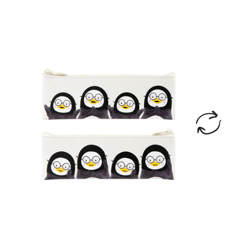 Kakao Friends Pengsoo Mini Flat Pencil Case (Quadra)