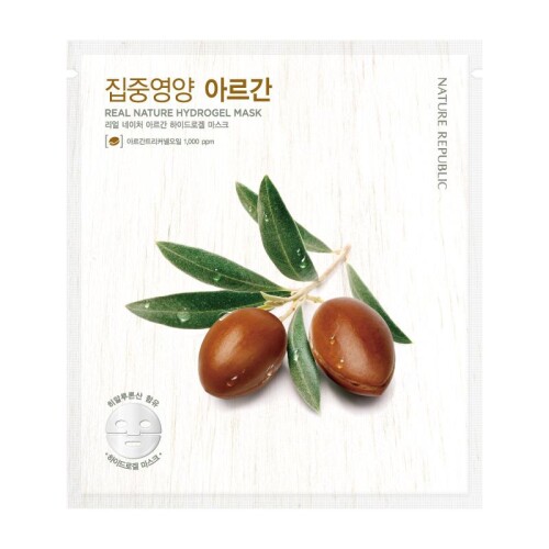 NATURE REPUBLIC REAL NATURE ARGAN HYDROGEL MASK