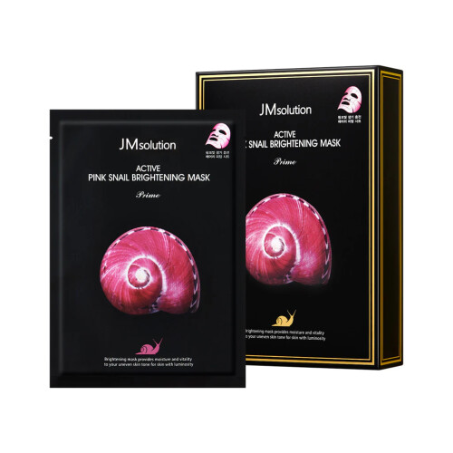 JMsolution Active Pink Snail Brightening Mask [10ea]