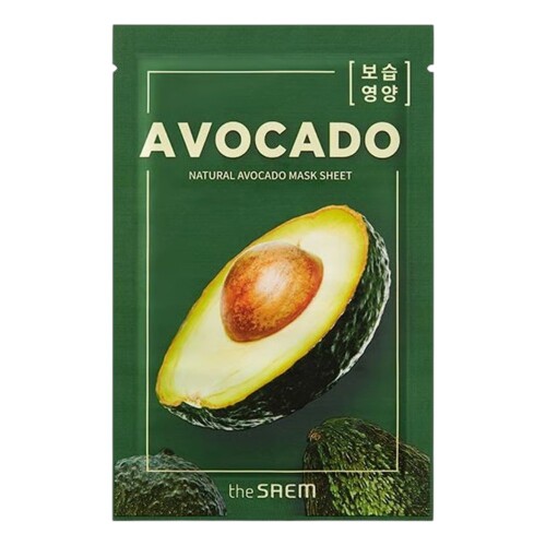 THE SAEM NATURAL MASK SHEET [AVOCADO]