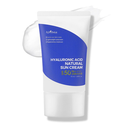 ISNTREE HYALURONIC ACID NATURAL SUN CREAM SPF50+ PA++++