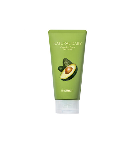 THE SAEM NATURAL DAILY CLEANSING FOAM AVOCADO