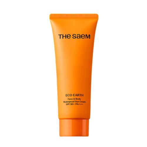 THE SAEM ECO EARTH FACE & BODY WATERPROOF SUN CREAM  SPF50+ PA++++