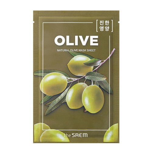 THE SAEM NATURAL MASK SHEET [OLIVE]